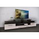 Тумба под телевизор ТВ Comfy Home Cinema венге+белый