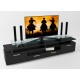 Тумба под телевизор ТВ Comfy Home Cinema черный