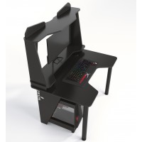 Геймерский игровой стол ZEUS IVAR-2 черный