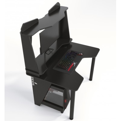 Геймерский игровой стол ZEUS IVAR-2 черный