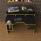 Геймерский игровой стол Rasin RS-10 желтый