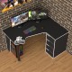 Геймерский игровой стол Rasin RS-11 белый