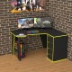 Геймерский игровой стол Rasin RS-11 желтый