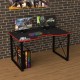Геймерский игровой  стол Rasin LOFT-13 красный