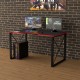 Геймерский игровой  стол Rasin LOFT-13 красный