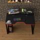 Геймерский игровой  стол Rasin LOFT-13 красный