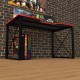 Геймерский игровой  стол Rasin LOFT-13 красный