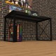 Геймерский игровой стол Rasin LOFT-13 черный