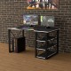 Геймерский игровой стол Rasin LOFT-15 белый