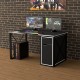 Геймерский игровой стол Rasin LOFT-17 белый