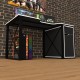 Геймерский игровой стол Rasin LOFT-17 белый
