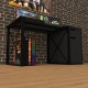 Геймерский игровой стол Rasin LOFT-17 черный