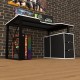 Геймерський ігровий стіл Rasin LOFT-18 білий