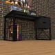 Геймерский игровой стол Rasin LOFT-19 черный