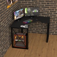 Геймерский игровой стол Rasin LOFT-20 черный Геймерский игровой стол Rasin LOFT-20 черный