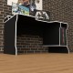 Геймерский игровой стол Rasin RS-23 белый