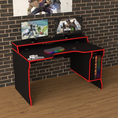 Геймерский игровой стол Rasin RS-23 красный