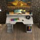 Геймерский игровой стол Rasin RS-29 индастриал+черный