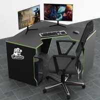 Геймерский игровой стол Rasin RS-7 зеленый Геймерский игровой стол Rasin RS-7 зеленый