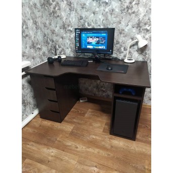 Геймерский стол Rasin RS-1 черный зеркальный