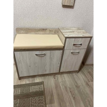 Тумба для обуви АКМ ТО-104 дуб клондайк+аляска