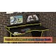 Геймерский игровой стол Rasin RS-25 желтый