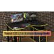 Геймерский игровой стол Rasin LOFT-18 желтый