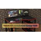Геймерский игровой стол Rasin LOFT-15 красный