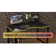 Геймерский игровой стол Rasin LOFT-13 желтый