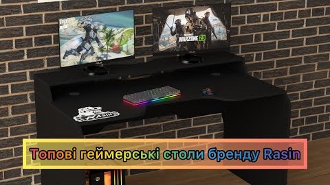 Геймерський стіл Rasin RS-24 чорний